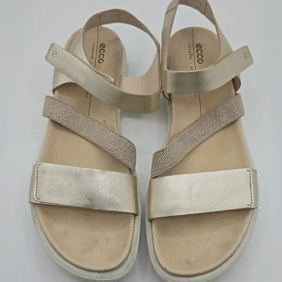 Ecco | Flowt 2 Band Sandals Size 40 - Picture 6 of 10